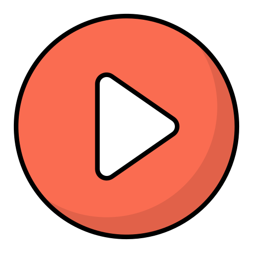 Play button free icon Play button free icon
