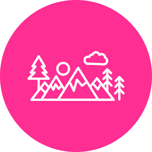paisaje icono gratis