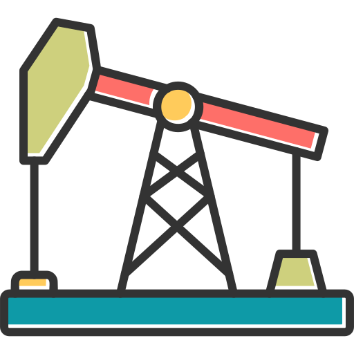 bomba de aceite icono gratis