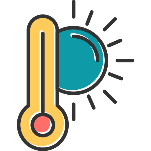 High temperature free icon High temperature free icon