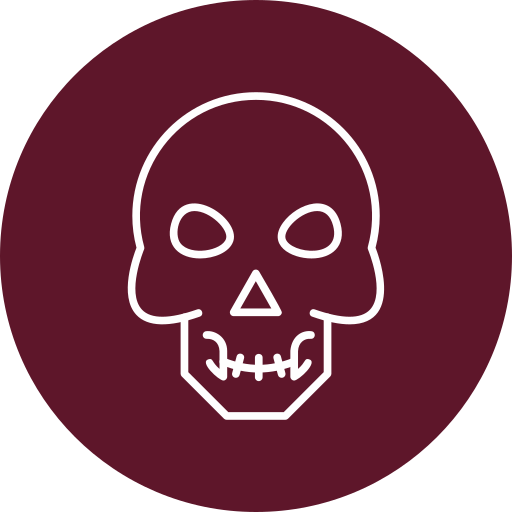 Skull Generic Flat icon