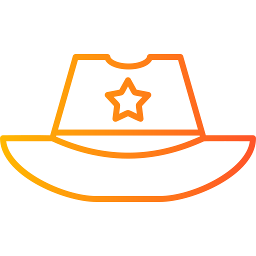 sombrero de vaquero icono gratis