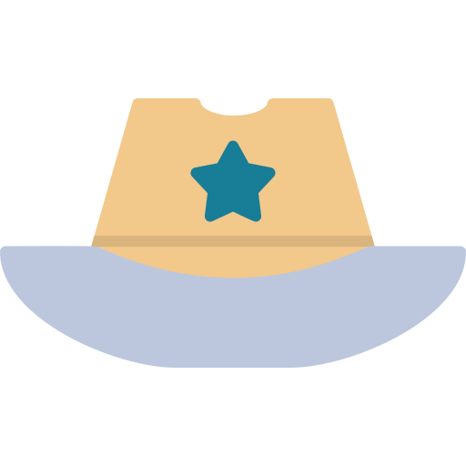 sombrero de vaquero icono gratis