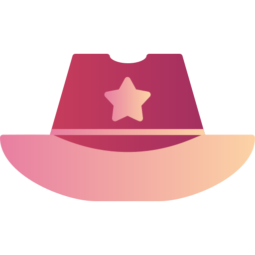 sombrero de vaquero icono gratis