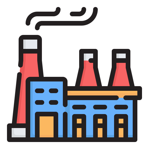 Factory Generic Detailed Outline icon