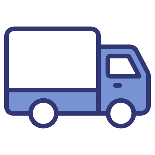 Delivery truck Generic Blue icon