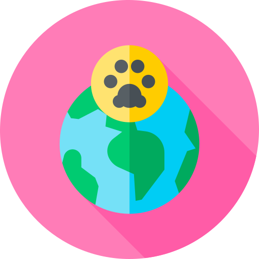 world animal day icono gratis