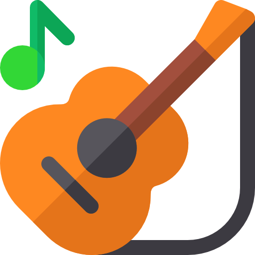 guitarra icono gratis