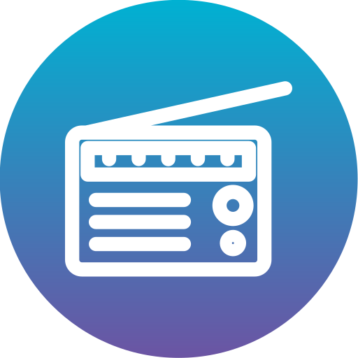 Radio Generic Flat Gradient icon