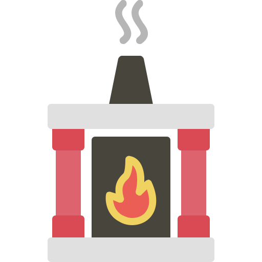 chimenea icono gratis