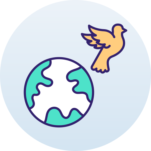 Peace Day Generic Circular Icon