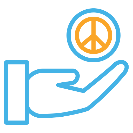 pacifismo icono gratis
