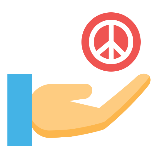 pacifismo icono gratis