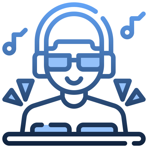 DJ free icon