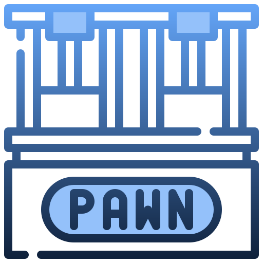 Pawn shop Generic Blue icon