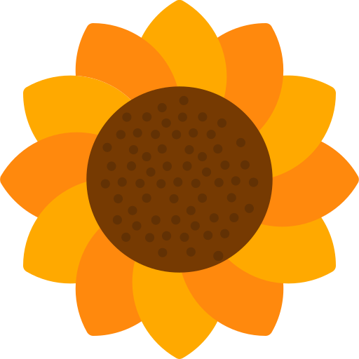 girasol icono gratis