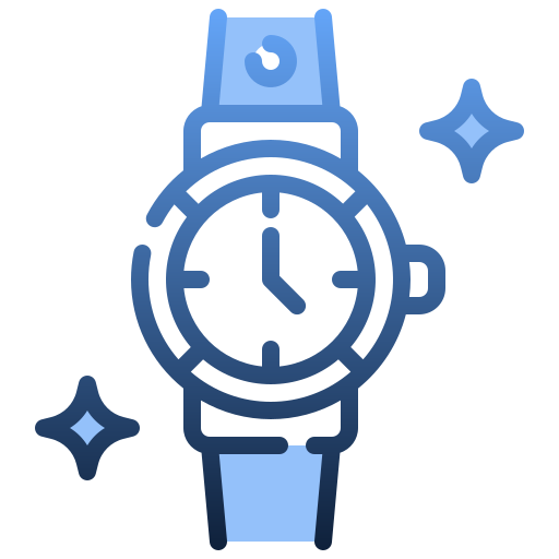 reloj de pulsera icono gratis