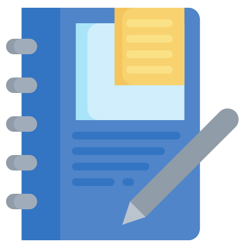 Notes - free icon