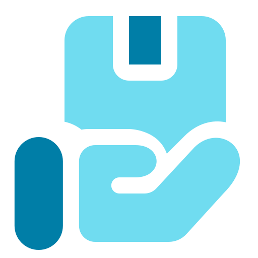 Delivery Generic Blue icon