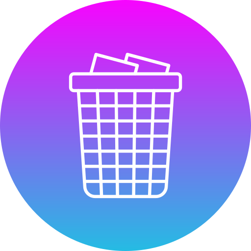 Paper bin free icon Paper bin free icon