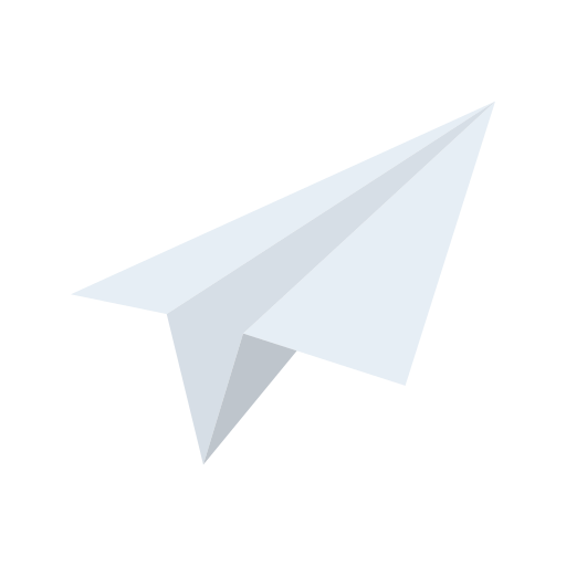 avion de papel icono gratis