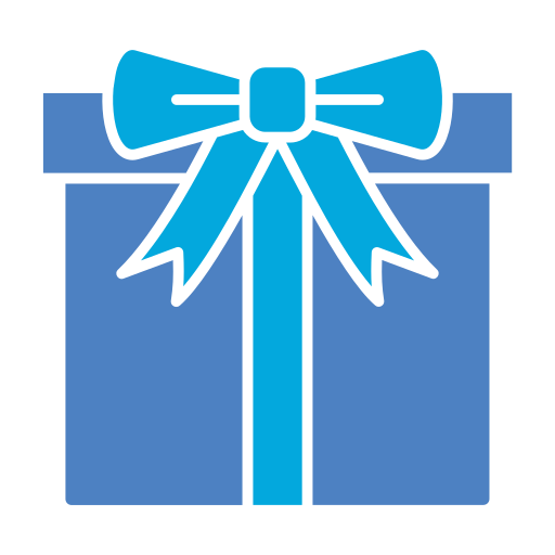 caja de regalo icono gratis