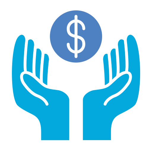 Savings Generic Blue Icon