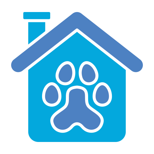 Pet house Generic Blue icon