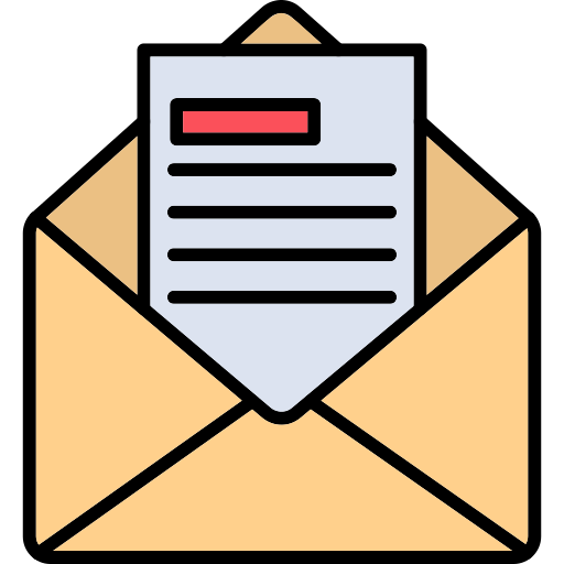 Mail Generic Outline Color icon