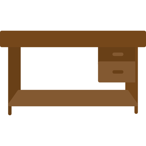 Desk Generic Flat icon