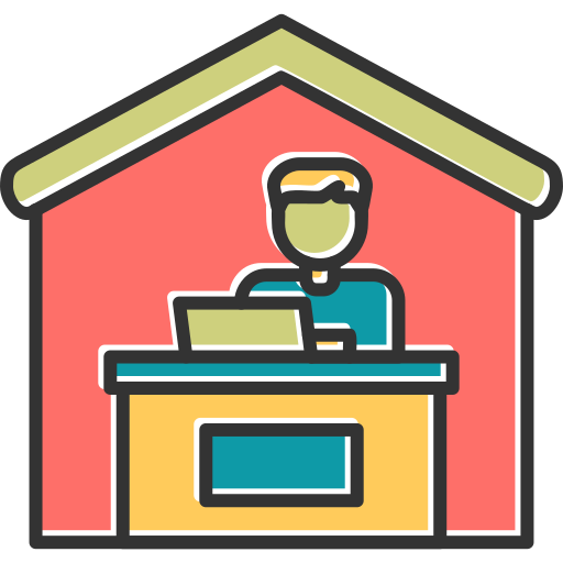 work from home icono gratis