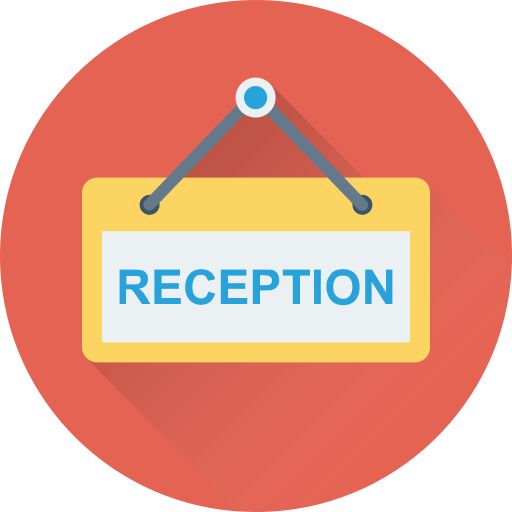 Reception free icon Reception free icon