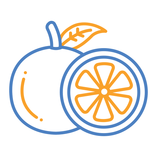 naranja icono gratis