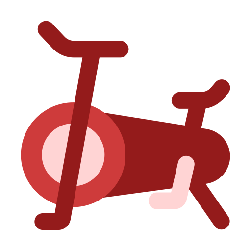 bicicleta estacionária grátis ícone