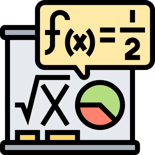 matemáticas icono gratis