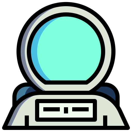 Astronaut Generic Outline Color icon