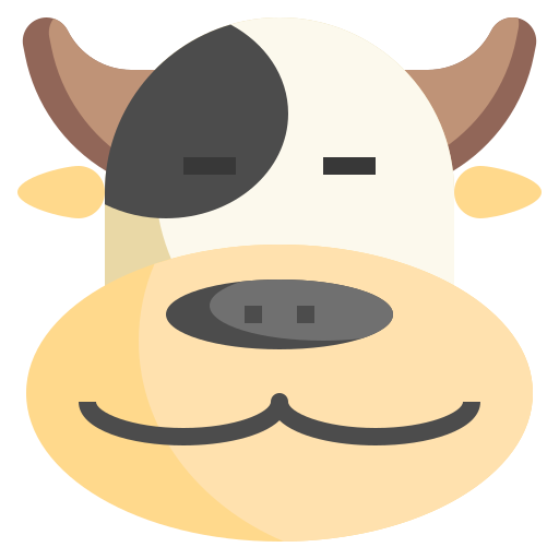 vaca icono gratis