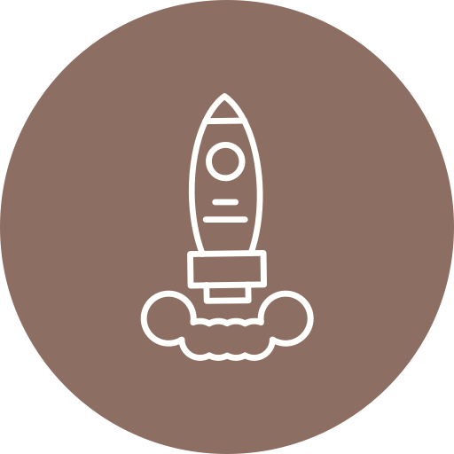 Rocket free icon Rocket free icon