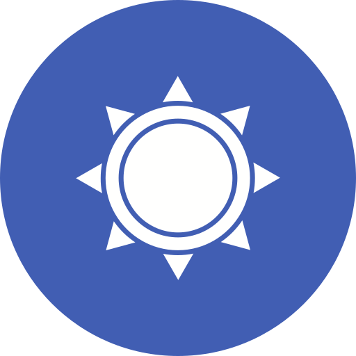 Sun free icon
