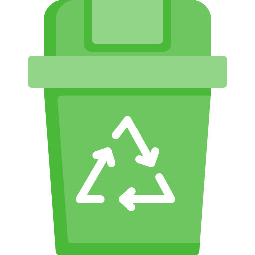 papelera de reciclaje icono gratis