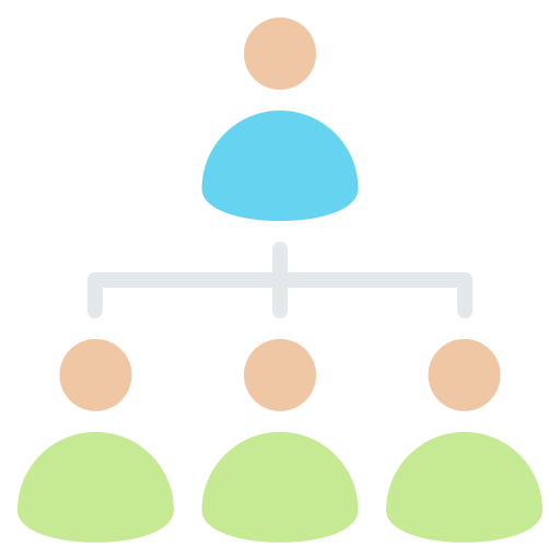 estructura de organización icono gratis