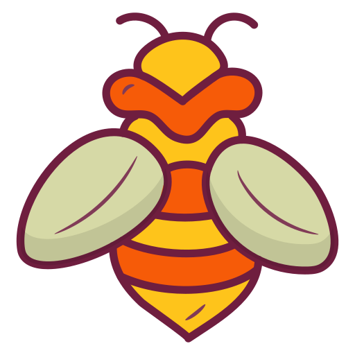 abeja icono gratis