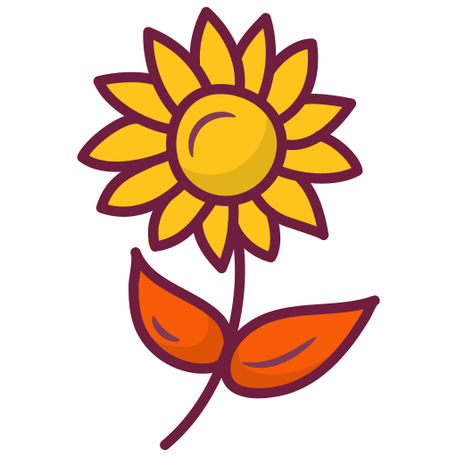 girasol icono gratis