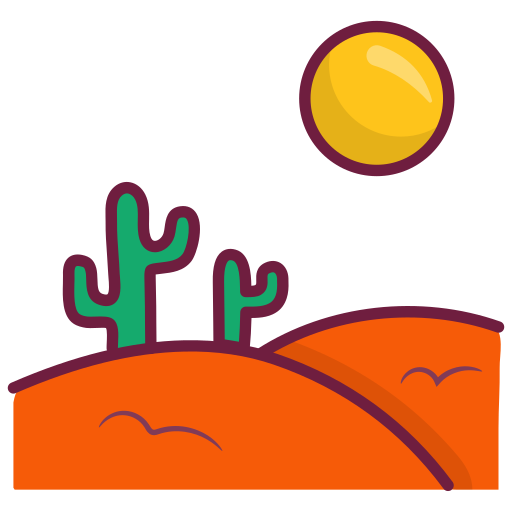 desierto icono gratis