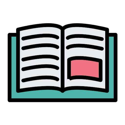 Book Generic Outline Color icon