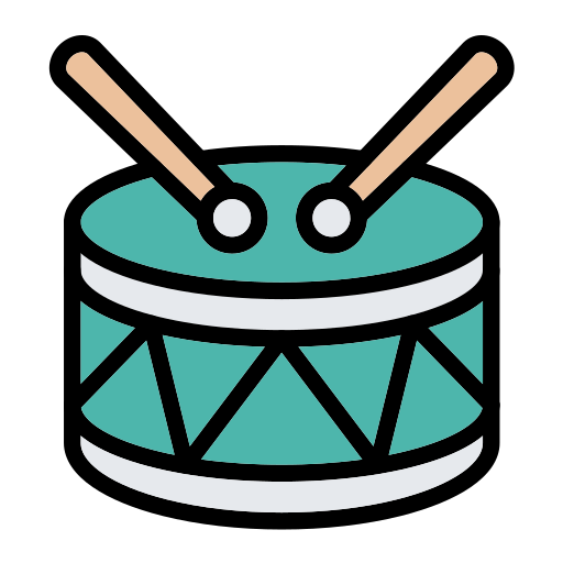 Drum free icon Drum free icon