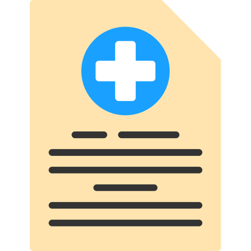 archivo médico icono gratis