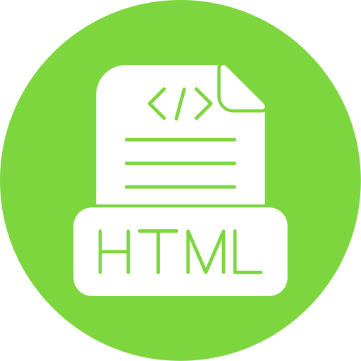 archivo html icono gratis