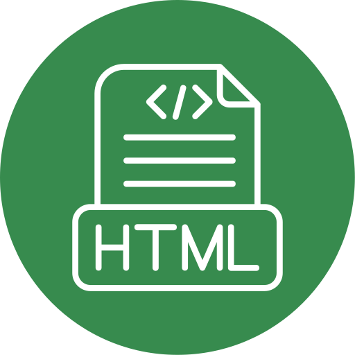 archivo html icono gratis