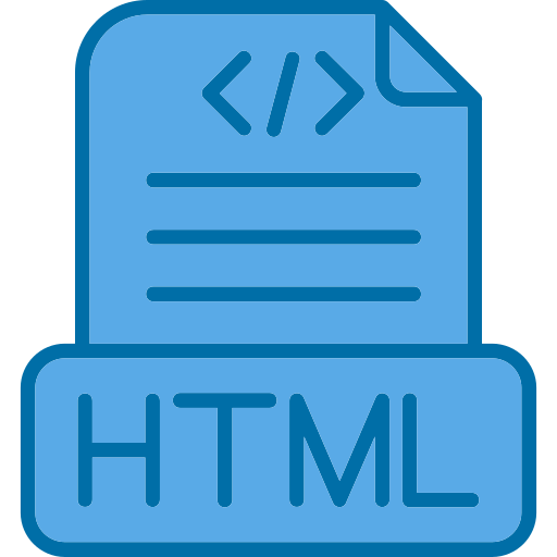 archivo html icono gratis